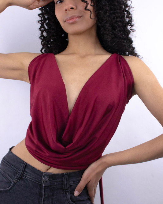 Blusa Drape Mil Formas