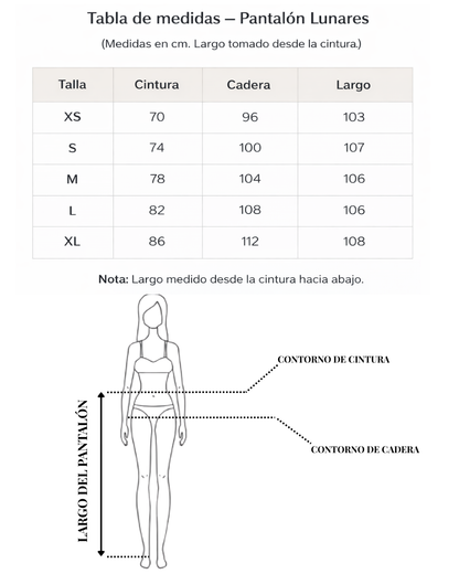 Pantalón Palazzo Lunaire