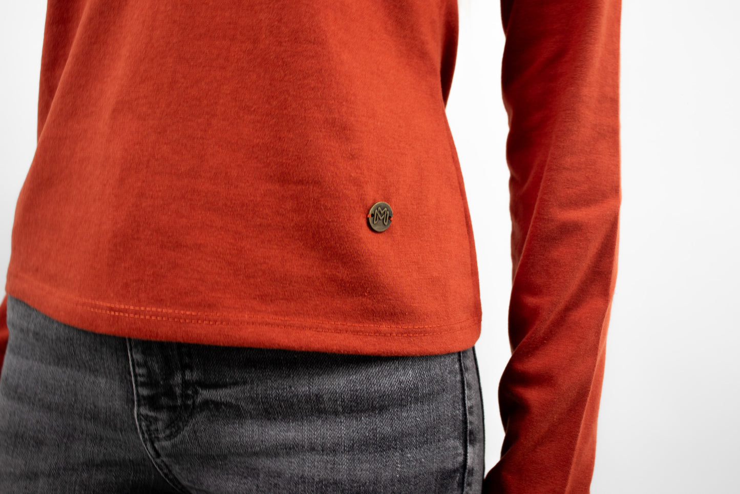 Polera Manga Larga Strass Femme 0303