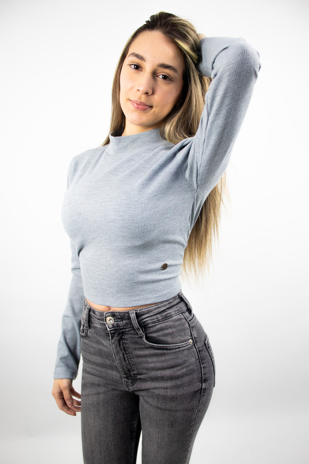 Crop Manga Larga Scote Espalda 0101