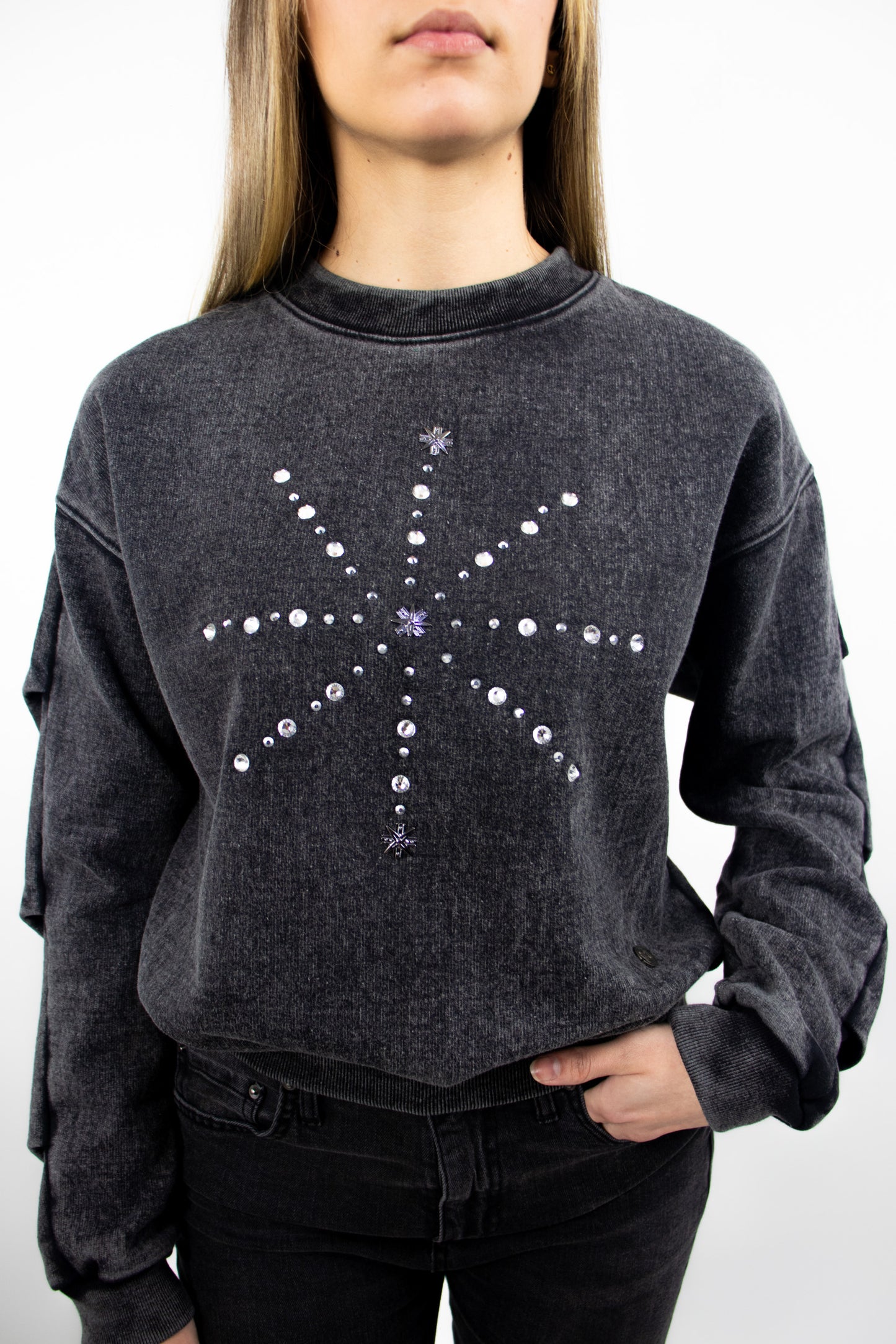 Polerón Oversize Strass Acid