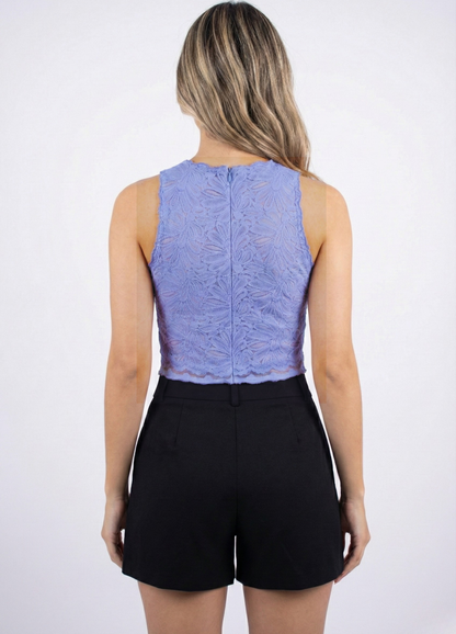 Crop Encaje Sliveess